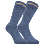 Bambussocken ohne Gummidruck camano jeans-melange - 1