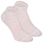 Sneaker-Bambussocken camano natur beige melange - 1