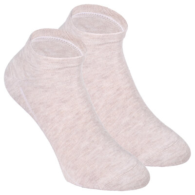 Sneaker-Bambussocken camano natur beige melange