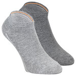 Sneaker-Bambussocken camano grau mix - 1