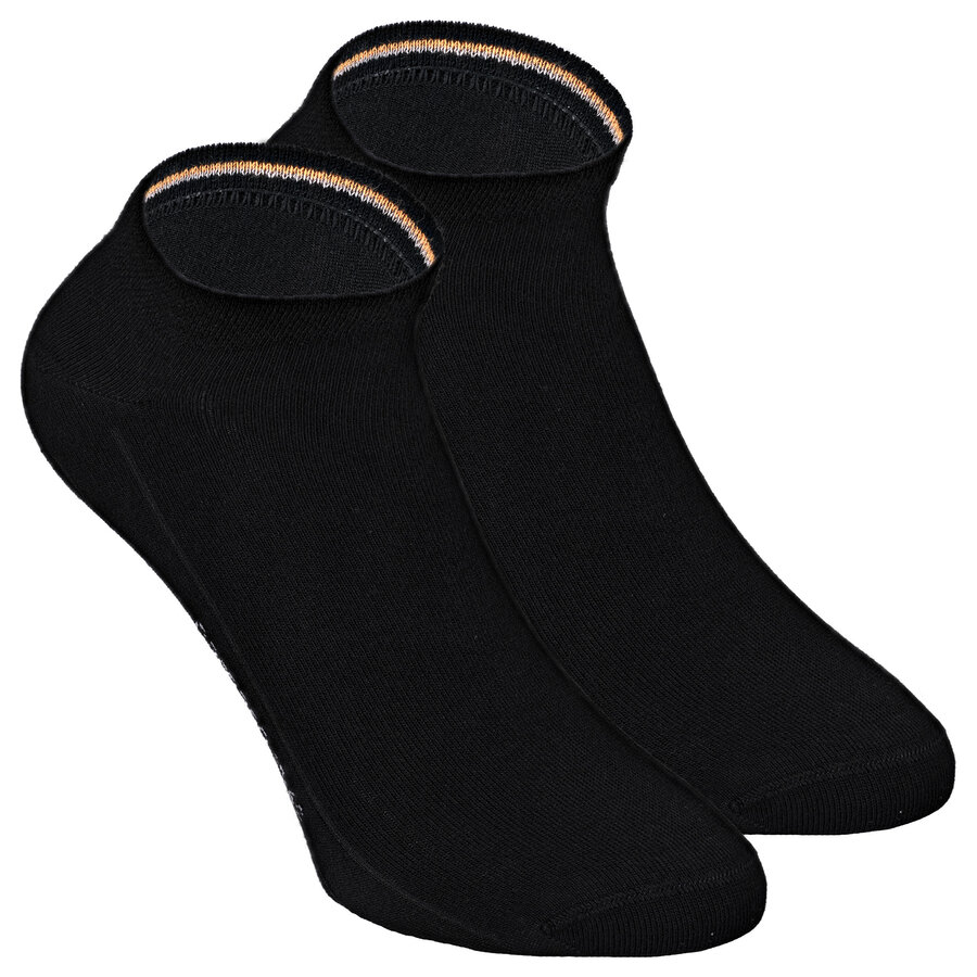 Sneaker-Bambussocken camano schwarz