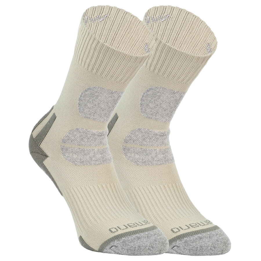 Outdoor Trekking Wander-Socken feature-rich-technical camano stein-grün