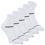 Sport-Kurzsocken Mesh-Gewebe atmungsaktiv Camano weiß - 1