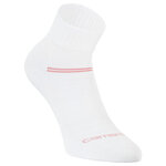 Sport-Kurzsocken Mesh-Gewebe atmungsaktiv Camano pink-weiß-mix - 5