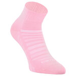 Sport-Kurzsocken Mesh-Gewebe atmungsaktiv Camano pink-weiß-mix - 2
