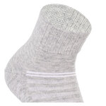 Sport-Kurzsocken Mesh-Gewebe atmungsaktiv Camano grau-melange - 3