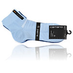 Sport-Kurzsocken Mesh-Gewebe atmungsaktiv Camano blau-weiß-mix - 10