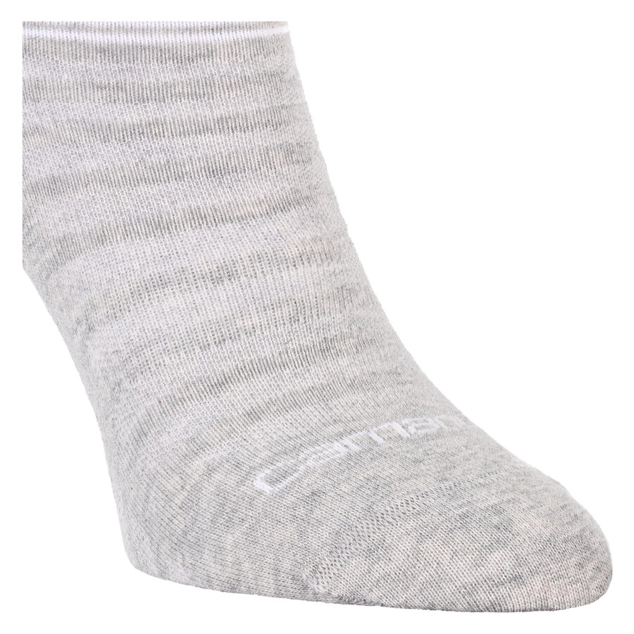 Sport-Kurzsocken Mesh-Gewebe atmungsaktiv Camano grau-melange - 4