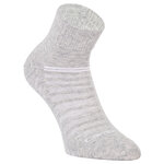Sport-Kurzsocken Mesh-Gewebe atmungsaktiv Camano grau-melange - 5