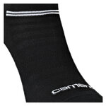 Sport-Kurzsocken Mesh-Gewebe atmungsaktiv Camano schwarz - 4