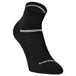 Sport-Kurzsocken Mesh-Gewebe atmungsaktiv Camano schwarz - 8