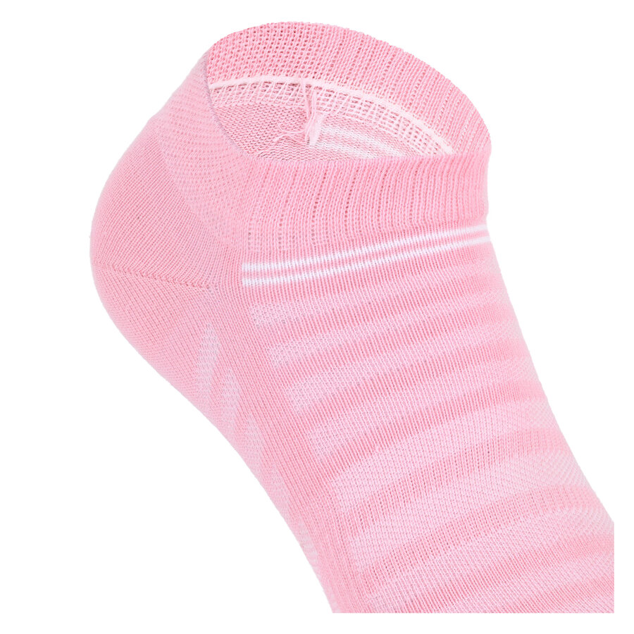 Sneakersocken Mesh-Gewebe atmungsaktiv Camano pink-weiß-mix - 3