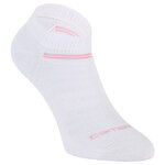 Sneakersocken Mesh-Gewebe atmungsaktiv Camano pink-weiß-mix - 5