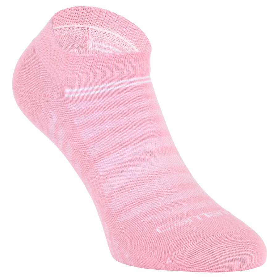 Sneakersocken Mesh-Gewebe atmungsaktiv Camano pink-weiß-mix - 2