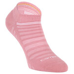 Sneakersocken Mesh-Gewebe atmungsaktiv Camano pink-weiß-mix - 6