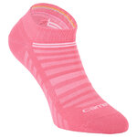 Sneakersocken Mesh-Gewebe atmungsaktiv Camano pink-weiß-mix - 7