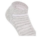 Sneakersocken Mesh-Gewebe atmungsaktiv Camano grau-melange - 3