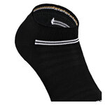 Sneakersocken Mesh-Gewebe atmungsaktiv Camano schwarz - 3