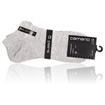 Sneakersocken Mesh-Gewebe atmungsaktiv Camano grau-melange - 6