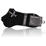 Sneakersocken Mesh-Gewebe atmungsaktiv Camano schwarz - 6