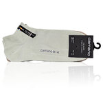 Sneakersocken ohne Gummidruck Camano beige-oliv-grün-mix - 2