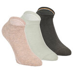 Sneakersocken ohne Gummidruck Camano beige-oliv-grün-mix - 1