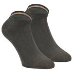 Sneakersocken ohne Gummidruck Camano beige-oliv-grün-mix - 21