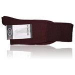 Business Socken Merino-Wolle Made in Germany bordeaux - 3