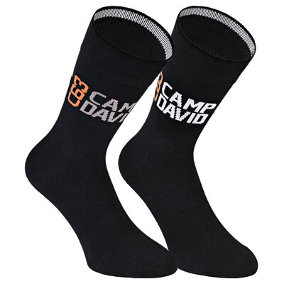 Herrensocken Camp David schwarz