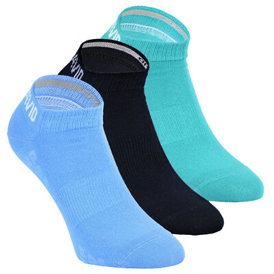 Sneakersocken mesh Camp David mintgrün-blau-mix