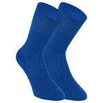100% Bio-Baumwolle GOTS Socken blau - 1
