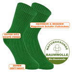 100% Bio-Baumwolle GOTS Socken grün - 2
