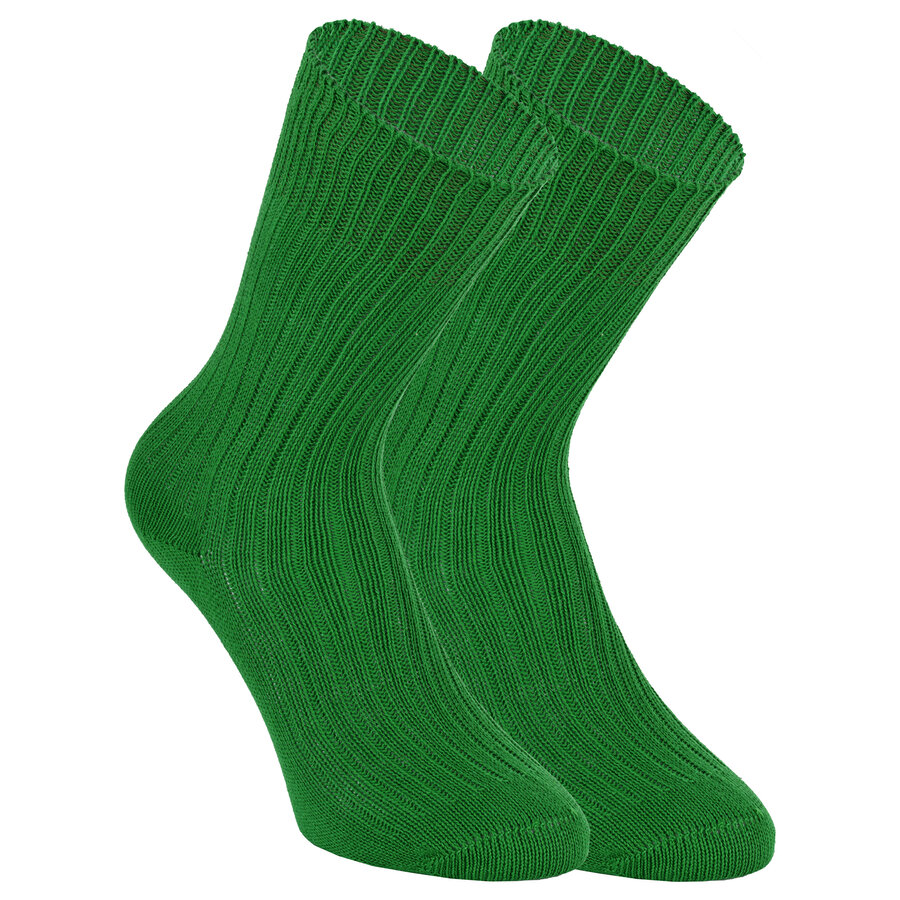 100% Bio-Baumwolle GOTS Socken grün