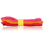 Bambus-Wellness-Socken rot-orange-pink-mix - 11
