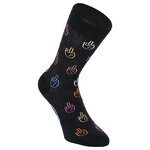 Motivsocken Mittelfinger Stinkefinger - 5
