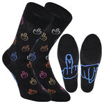 Motivsocken Mittelfinger Stinkefinger - 1