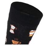 Motivsocken Kaffee-Bohnen - 5