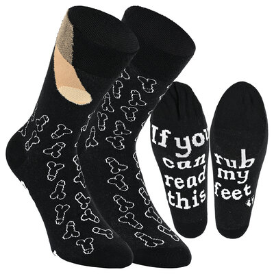 Motivsocken frecher Lümmel Pillermann