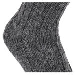 100% Wollsocken mit Alpakawolle anthrazit-grau-mix - 7