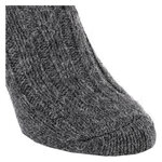 100% Wollsocken mit Alpakawolle anthrazit-grau-mix - 8