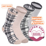 Herren Kuschelsocken Apollo Uni Karos - 2