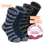 Herren Kuschelsocken Apollo Uni Ringel - 2
