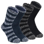 Herren Kuschelsocken Apollo Uni Ringel - 1