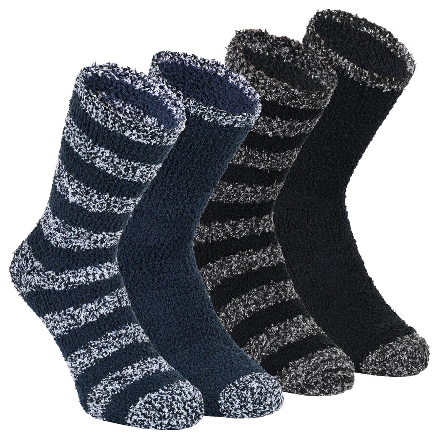 Herren Kuschelsocken Apollo Uni Ringel