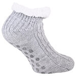 Damen-Sneaker-Hüttensocken ABS-Noppen Apollo multi-grau - 7