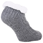 Damen-Sneaker-Hüttensocken ABS-Noppen Apollo multi-grau - 12