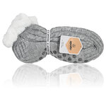 Damen-Sneaker-Hüttensocken ABS-Noppen Apollo multi-grau - 3