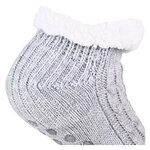 Damen-Sneaker-Hüttensocken ABS-Noppen Apollo multi-grau - 5