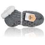 Damen-Sneaker-Hüttensocken ABS-Noppen Apollo multi-grau - 15