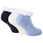 Damen-Sneaker-Hüttensocken ABS-Noppen Apollo multi-blau - 6